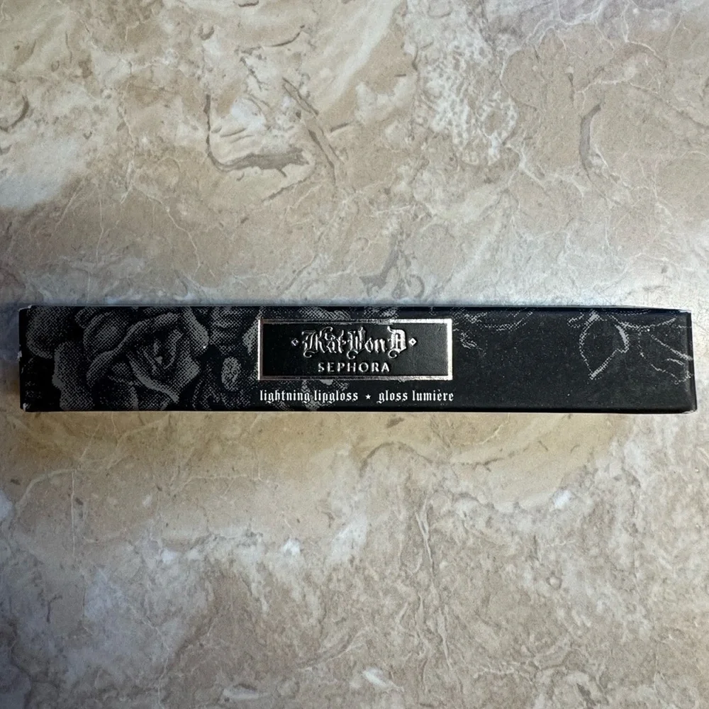 Kat Von D Lightning Lip Gloss Stormy New in Box